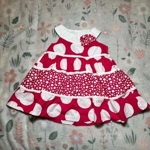 Rare, Too! Polka dot Baby Dress 18 Month - Retro 50s Rockabilly Coquette Y2K Bow